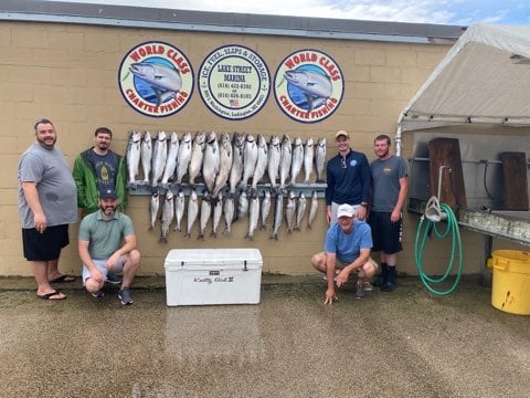 Luxury Lake Michigan Trout & Salmon In Ludington