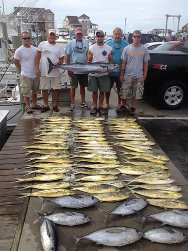 Yellowfin & Mahi Mahi Combo In Hatteras