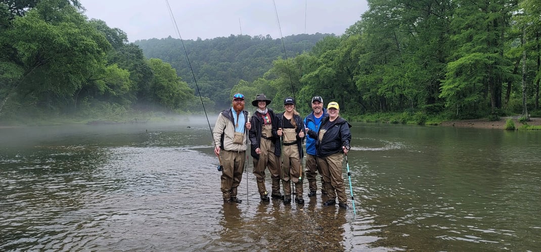 Half Day Guided Wade In Fly Fishing Trip In Broken Bow
