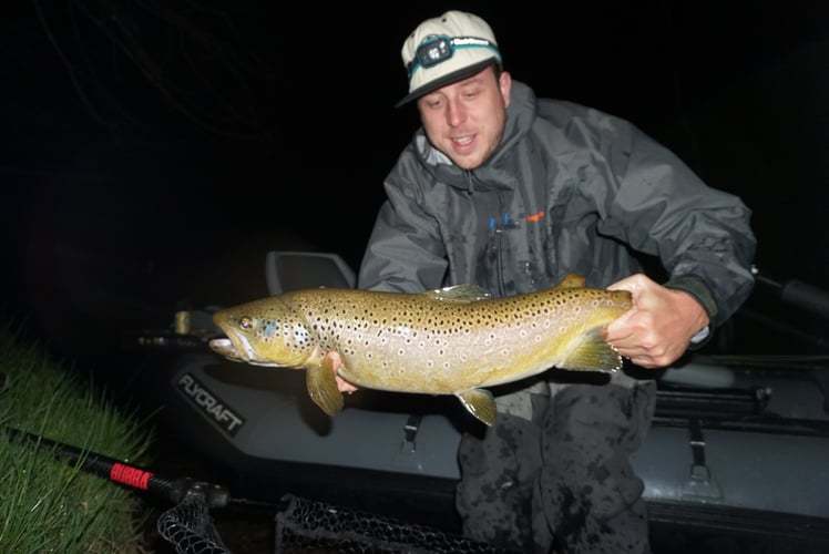 Premier Nighttime Trout Fishing In South Boardman