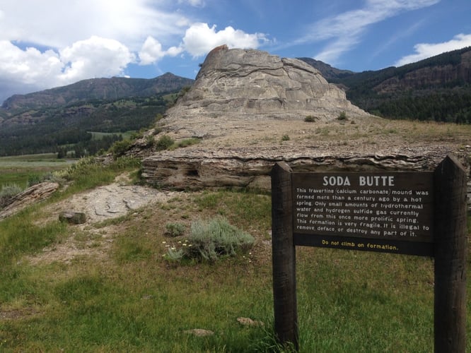 Soda Butte Walk-and-Wade In Yellowstone In Yellowstone National Park