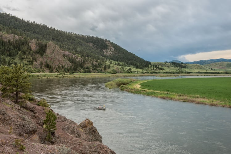 Missouri River Float Trip in Craig