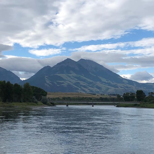 Yellowstone River Float In Yellowstone River