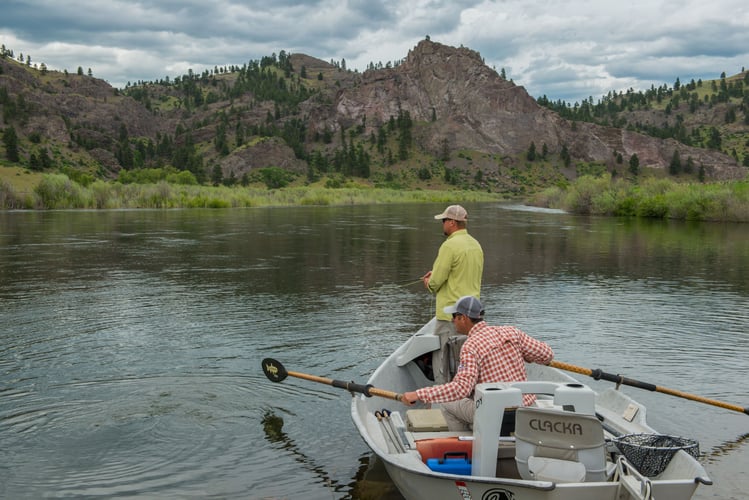 Missouri River Float Trip in Craig