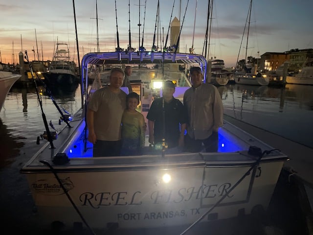 Port A  Deep Sea Reel Fisher In Port Aransas