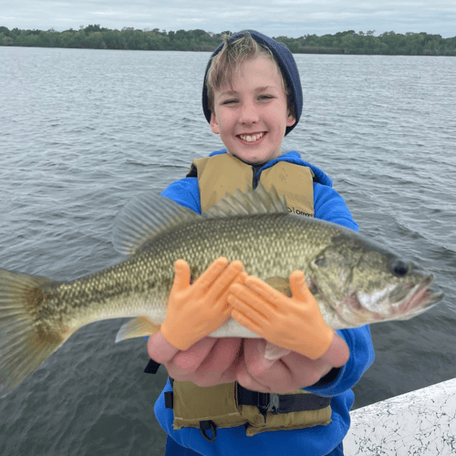 Lake Austin Kid Focused Fishing In Austin
