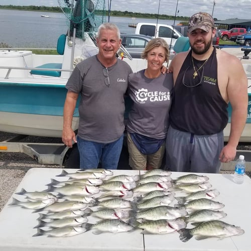 Crappie On Lake Bridgeport In Runaway Bay