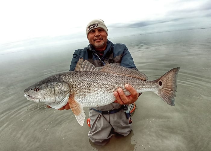 Wading the Laguna Madre in South Padre Island