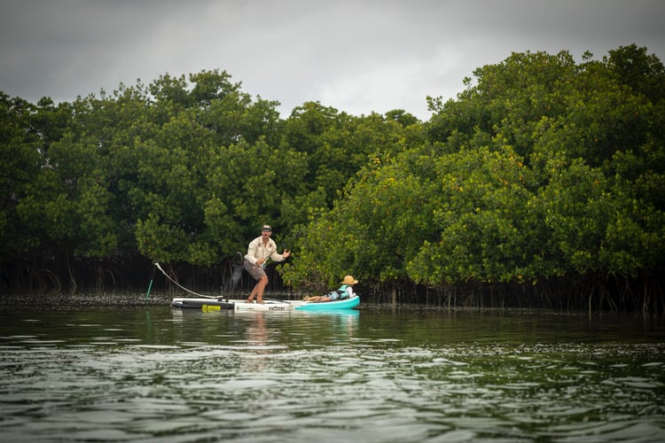 Lower Keys SUP Fishing in Cudjoe Key