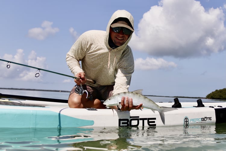 Lower Keys SUP Fishing in Cudjoe Key