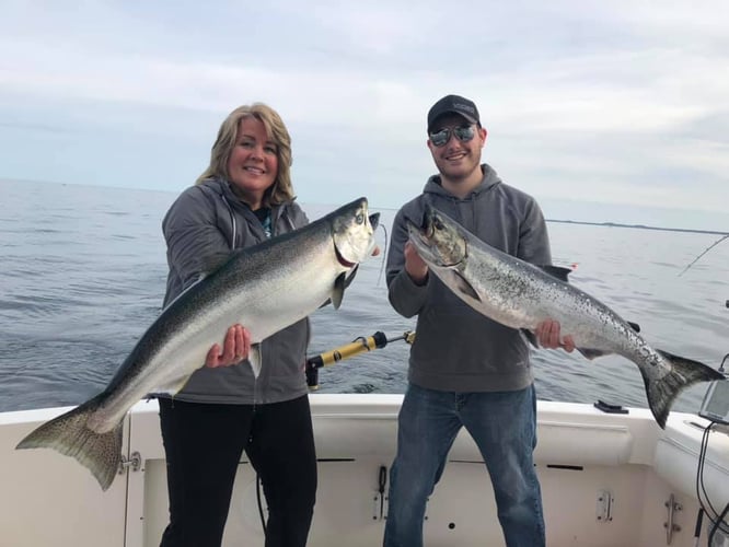 Lake Michigan Charter Adventure In Whitehall