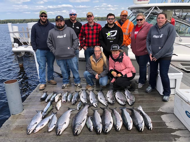 Lake Michigan Charter Adventure In Whitehall