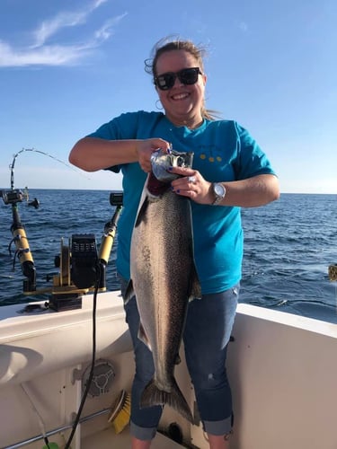 Lake Michigan Charter Adventure In Whitehall