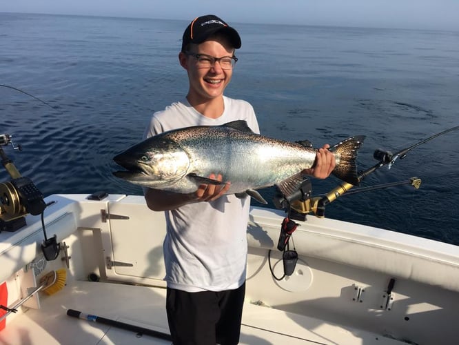 Lake Michigan Charter Adventure In Whitehall
