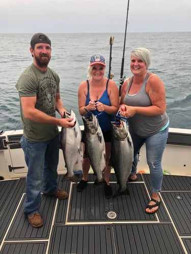 Lake Michigan Charter Adventure In Whitehall