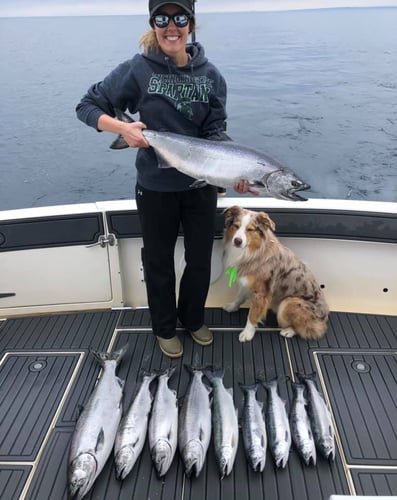 Lake Michigan Charter Adventure In Whitehall