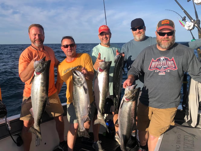 Lake Michigan Charter Adventure In Whitehall