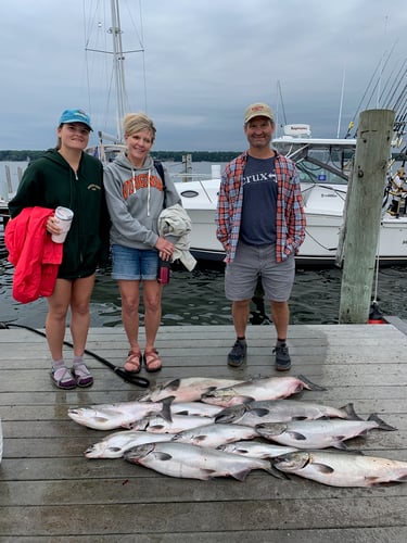 Lake Michigan Charter Adventure In Whitehall