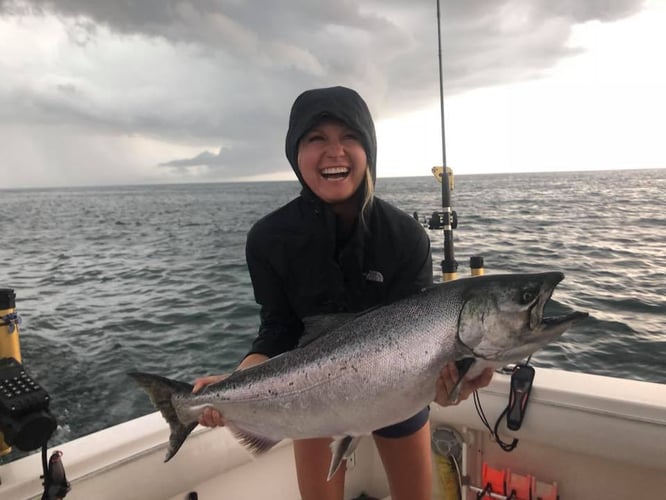 Lake Michigan Charter Adventure In Whitehall