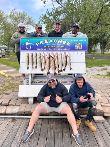 Walleye Trolling Morning (AM) In Port Clinton