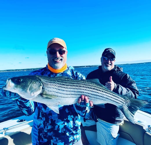 Striper And Bluefish Trip In Bourne