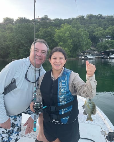 Lake Austin Kid Focused Fishing Trip in Austin