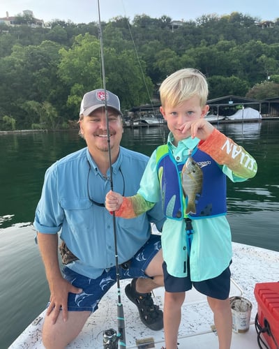 Lake Austin Kid Focused Fishing Trip in Austin