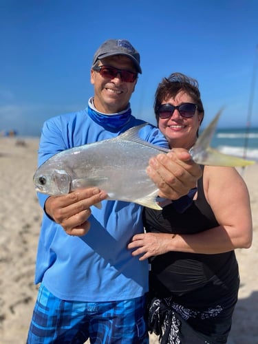 Surf Fishing Success In Melbourne Beach