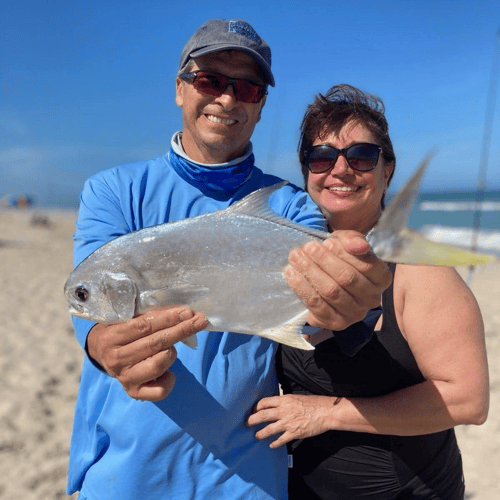 Surf Fishing Success In Melbourne Beach