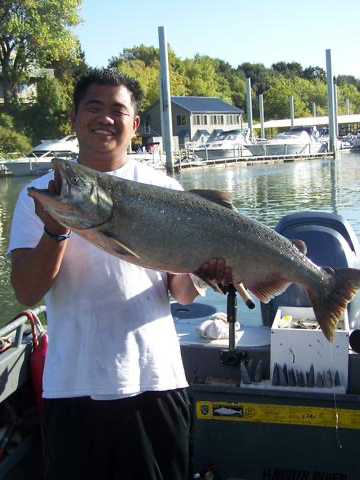 Open Ocean Salmon Trip In Richmond
