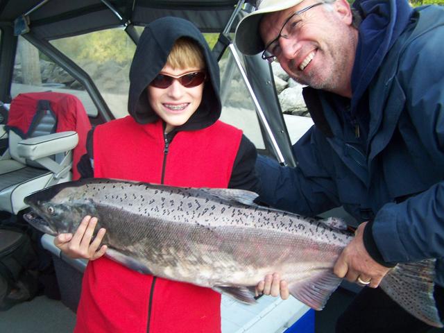 Open Ocean Salmon Trip In Richmond