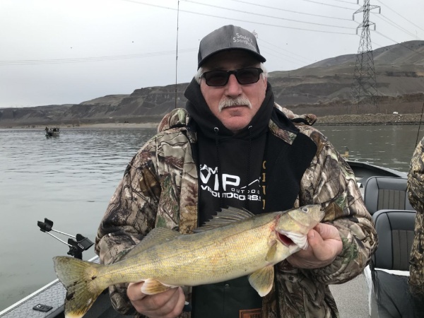 Columbia River Trophy Walleye In Portland