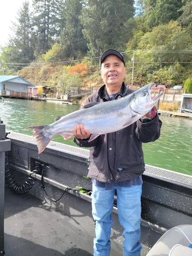 Drift Salmon Fishing In Tillamook