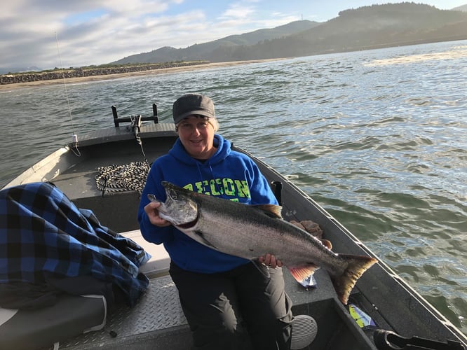 Inshore-Jetty Salmon Fishing In Tillamook