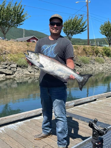 Inshore-Jetty Salmon Fishing In Tillamook