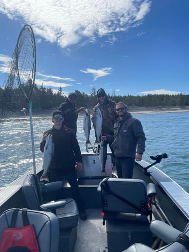 Inshore-Jetty Salmon Fishing In Tillamook