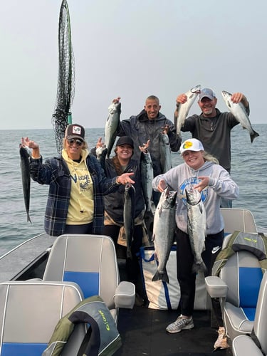 Inshore-Jetty Salmon Fishing In Tillamook