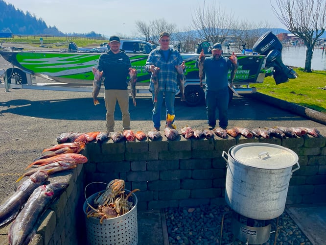 Combination Salmon, Bottom Fish And Dungeness Crab Trip In Garibaldi