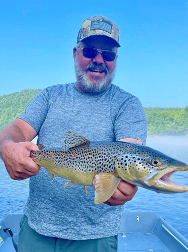 White River Fly Fishing In Cotter