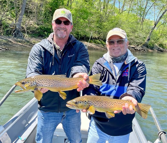 White River Fly Fishing In Cotter