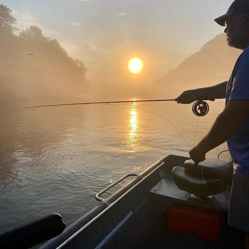 White River Fly Fishing In Cotter