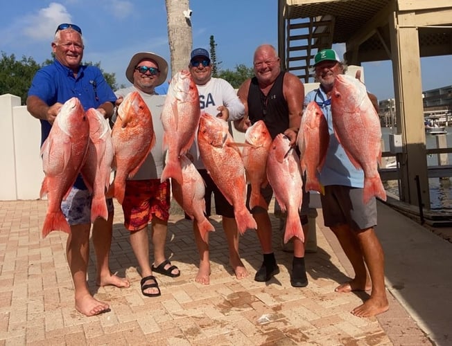 Red Snapper Adventure in Port Isabel