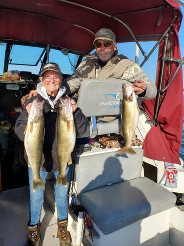 Late Erie Walleye And Perch In Lakeside Marblehead