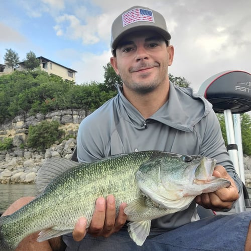 Lake Walter E. Long Bass Fishing In Austin