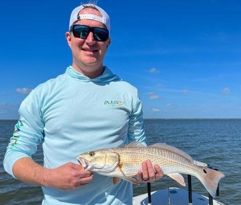 Hunting Redfish In The Shallows In Oak Hill