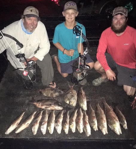 Louisiana Saltwater Bowfishing Adventure