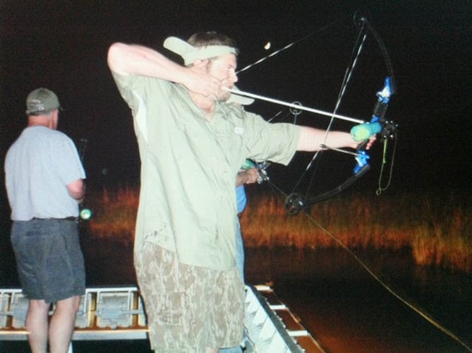 Louisiana Saltwater Bowfishing Adventure