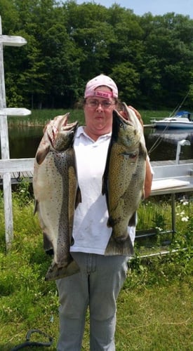 Lake Ontario Brown Trout Charter In New York