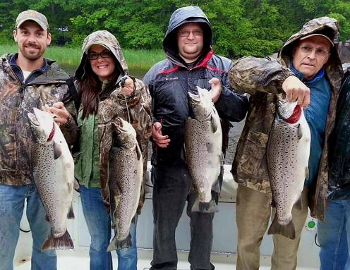 Lake Ontario Brown Trout Charter In New York