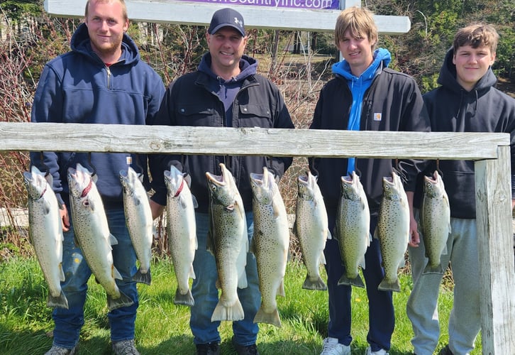 Lake Ontario Brown Trout Charter In New York